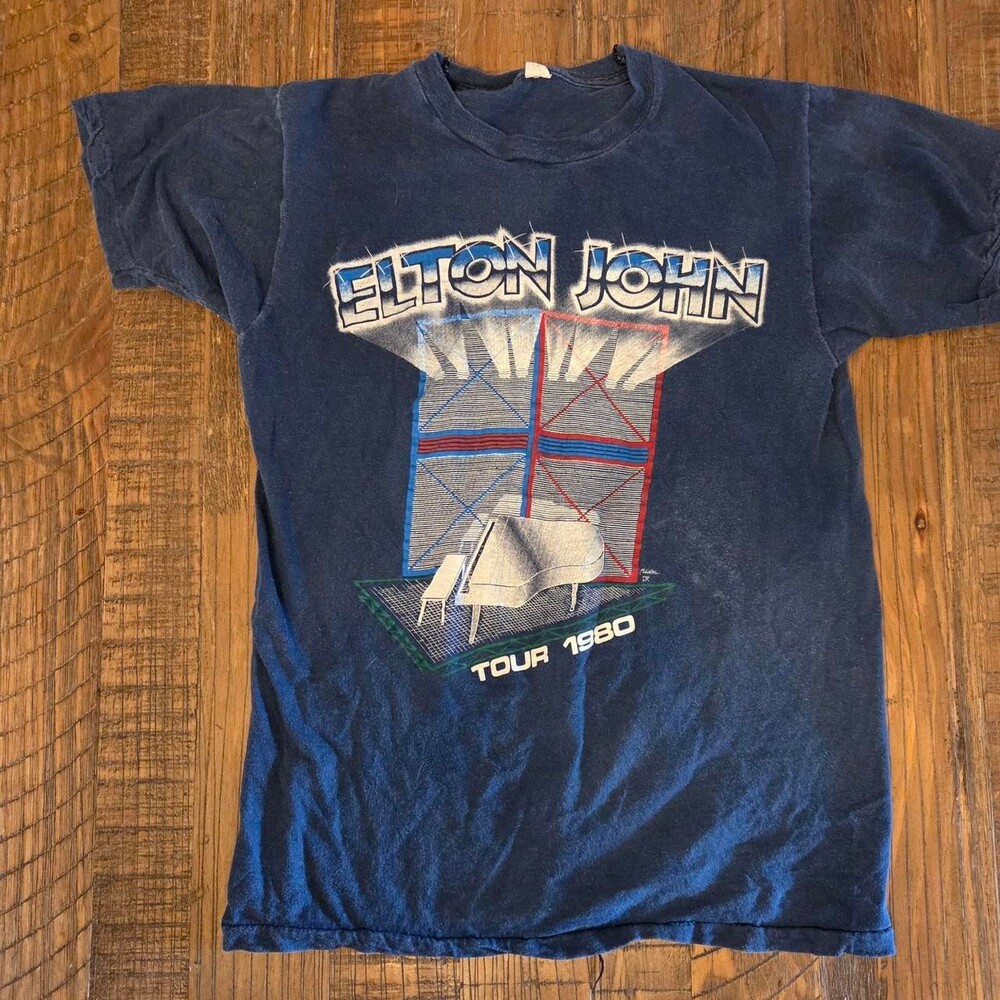 Elton John 1980 tour tee